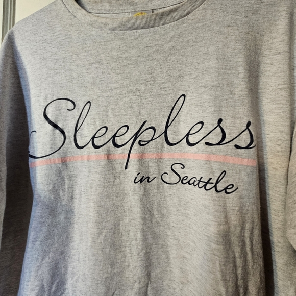 Toast and Jammies Sleepless In Seattle PJ tee (see measurements in description) - Picture 2 of 5